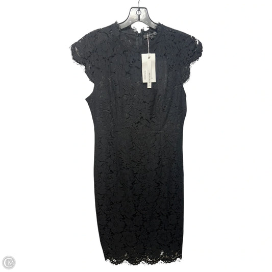 Lace Dress Party Midi By Merokeety In Black, Size: M
