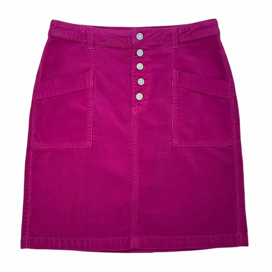 Talia Corduroy Mini Skirt By Pilcro x Anthropologie In Pink, Size: 4