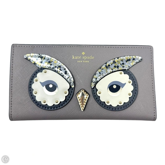 Owl Bifold Wallet Designer By Kate Spade, Size: Medium