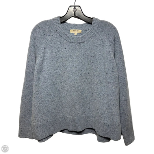 Cashmere & Wool Sweater By Madewell In Blue, Size: S
