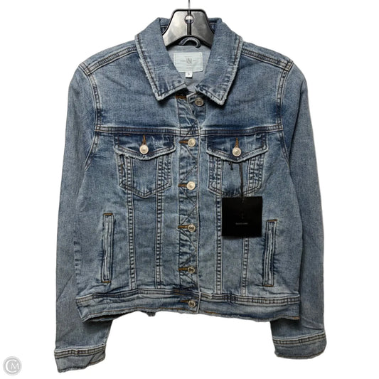 Jacket Denim By L&M In Blue Denim, Size: S