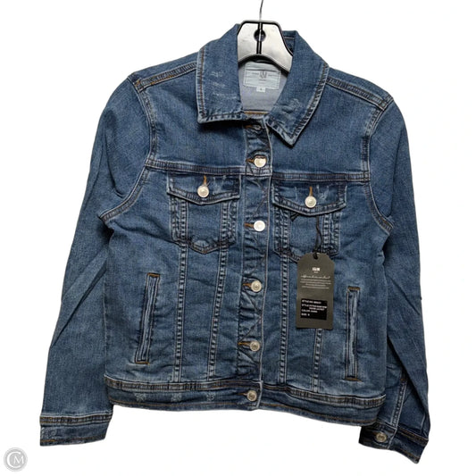 Jacket Denim By Clothes Mentor In Blue Denim, Size: S