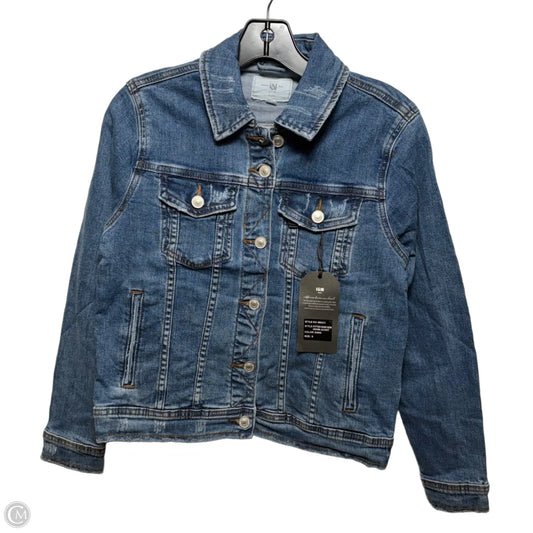 Jacket Denim By L & M In Blue Denim, Size: S