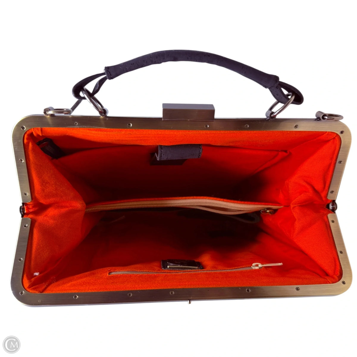 Bobobark Convertible Leather Bag By Laflore Paris, Size: Medium