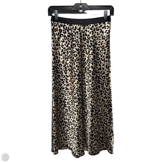 Skirt Midi By Knit Riot In Animal Print, Size: S