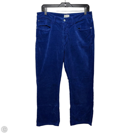 Pants Corduroy By Pilcro In Blue, Size: 14/32