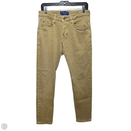Jeans Skinny By Scotch & Soda In Tan, Size: 30/30