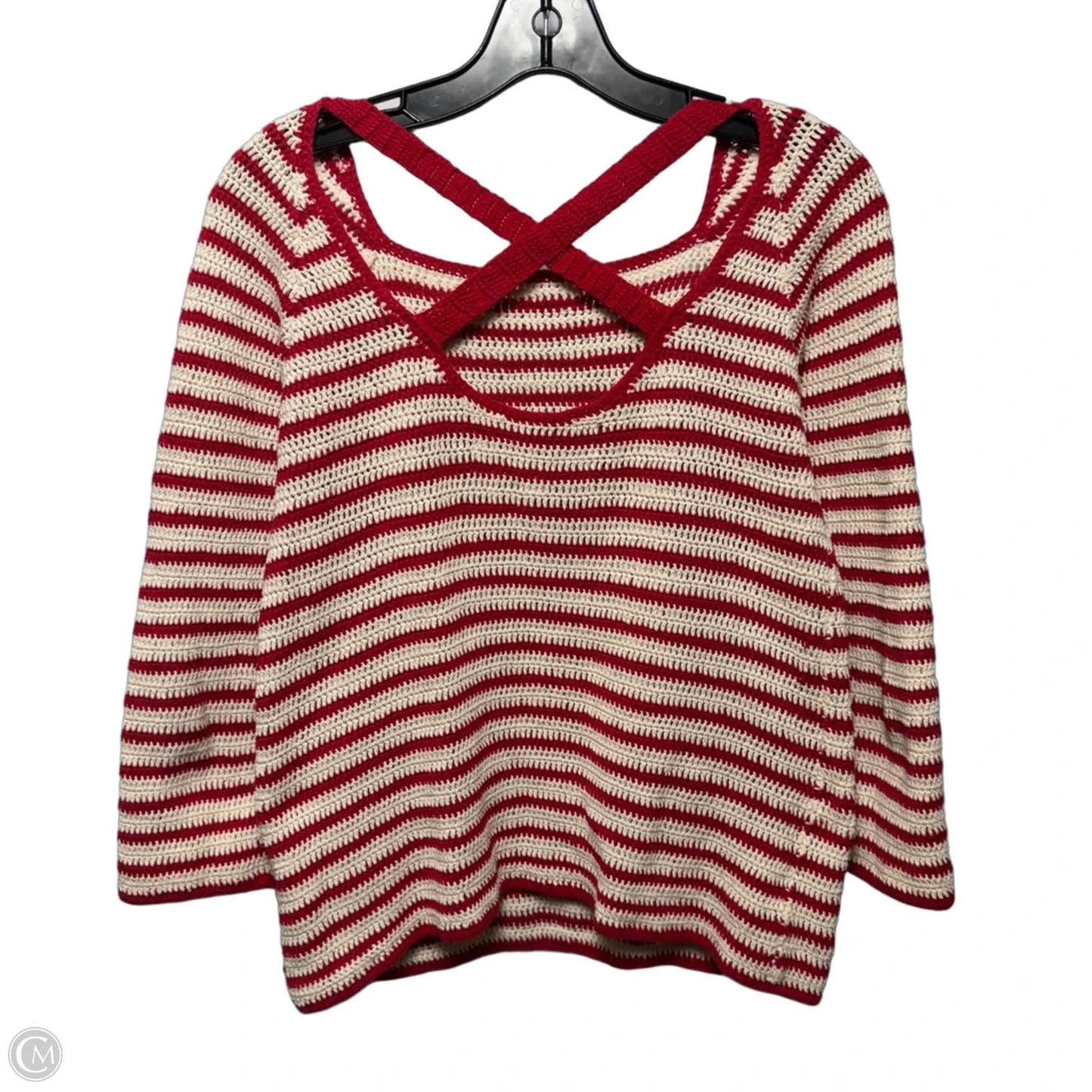 Sweater By Lauren Moffatt In Striped Pattern, Size: S