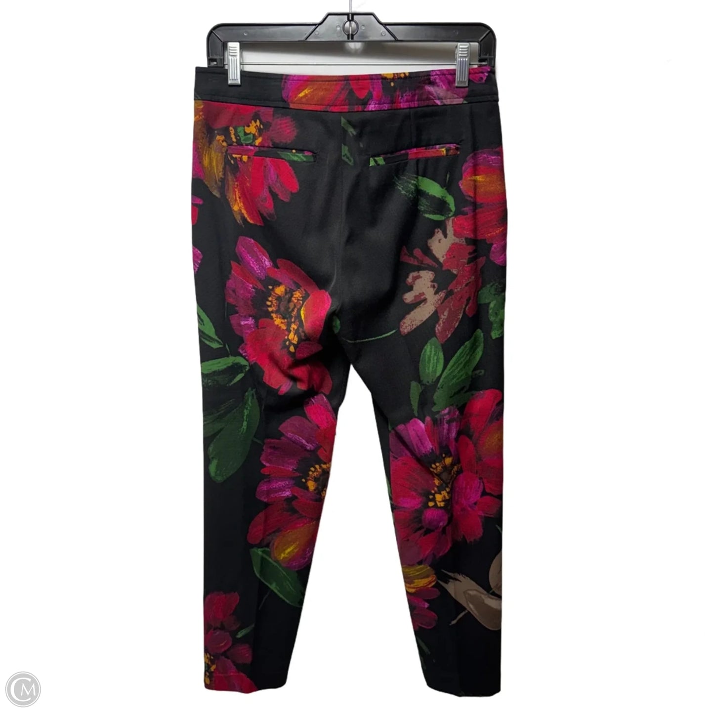 Sheree Mid-Rise Ankle Pants By Trina Turk In Floral Print, Size: 2