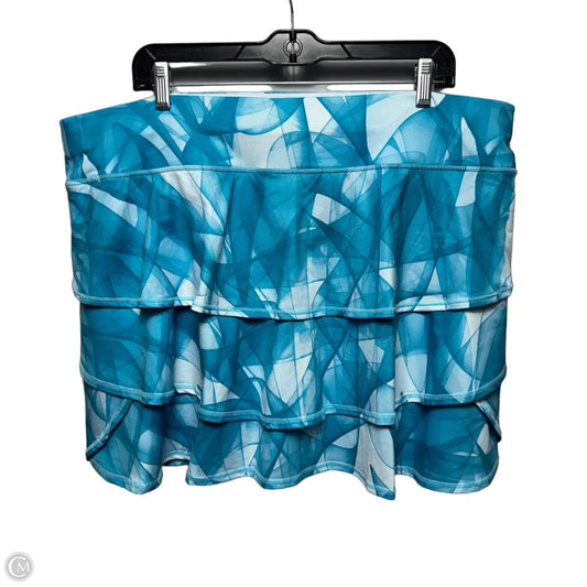 Athletic Skort By Ideology In Aqua, Size: 2x