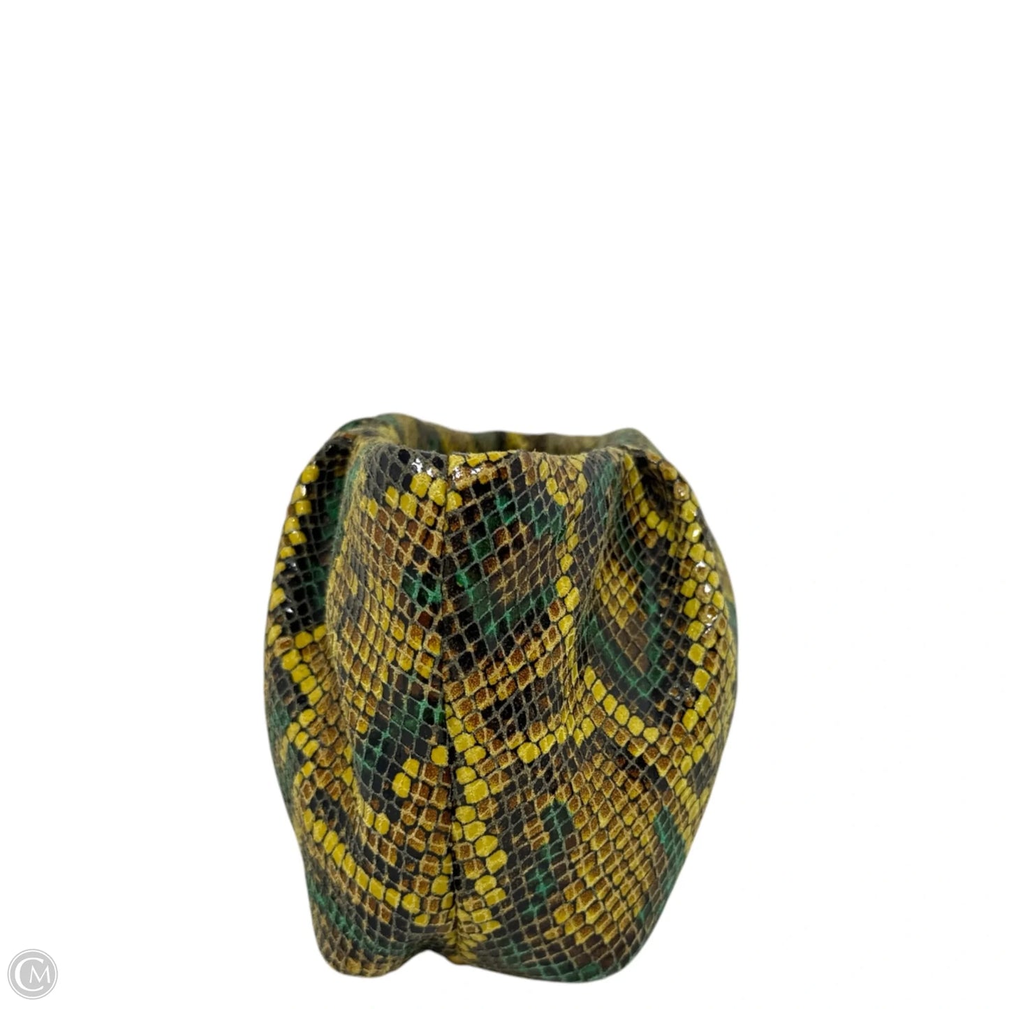 Be Mine Convertible Clutch In Cumin Snake By Aimee Kestenberg, Size: Medium