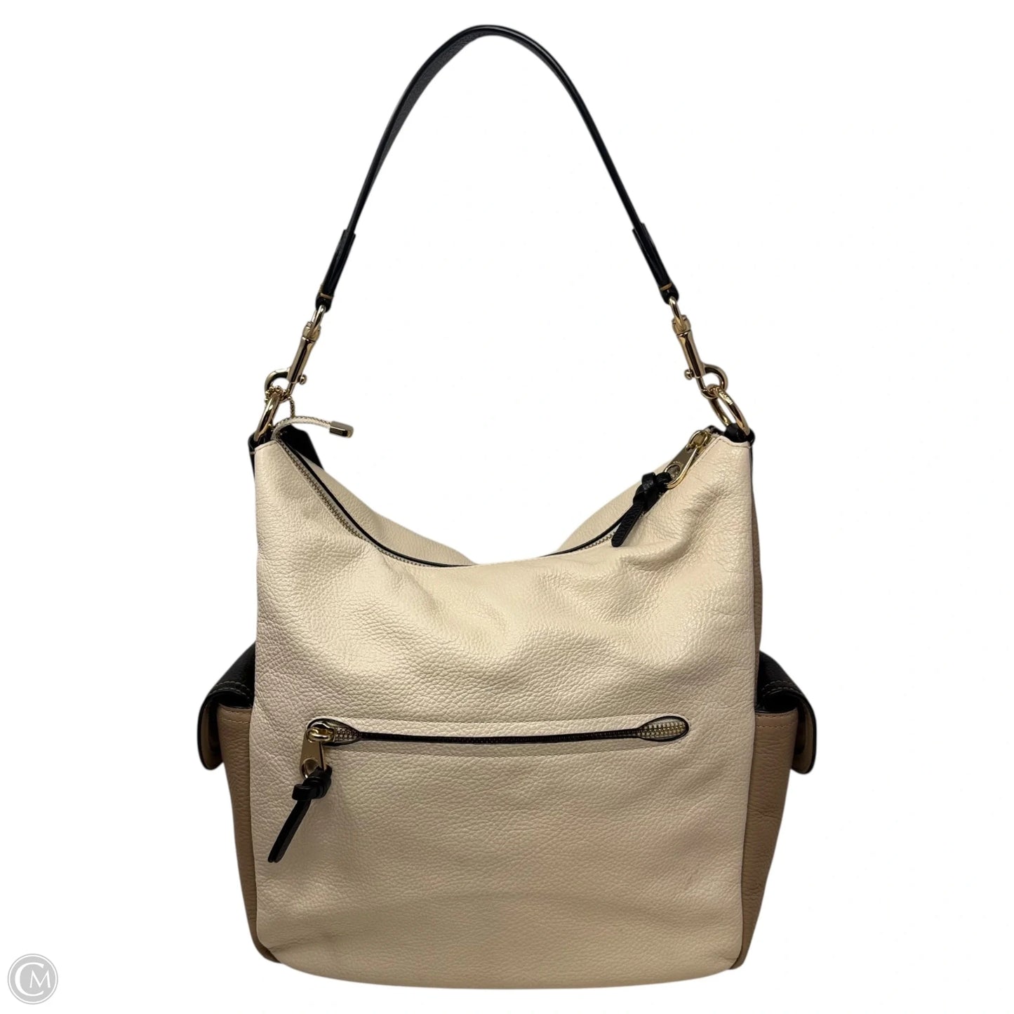 Pennie Colorblock Shoulder Bag Designer By Coach, Size: Medium