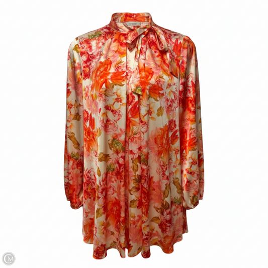 Lena Mini Dress By Mac Duggal In Floral Print, Size: 12