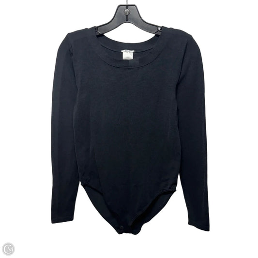 BERLIN Bodysuit Long sleeve By Wolford In Black, Size: L