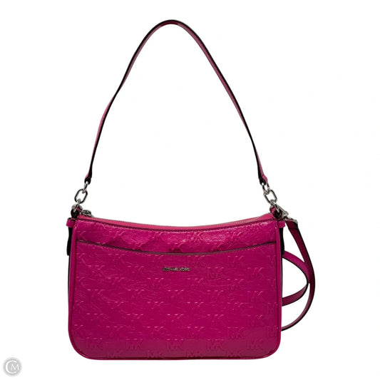 Jet Set Patent Debossed Handbag By Michael By Michael Kors, Size: Small
