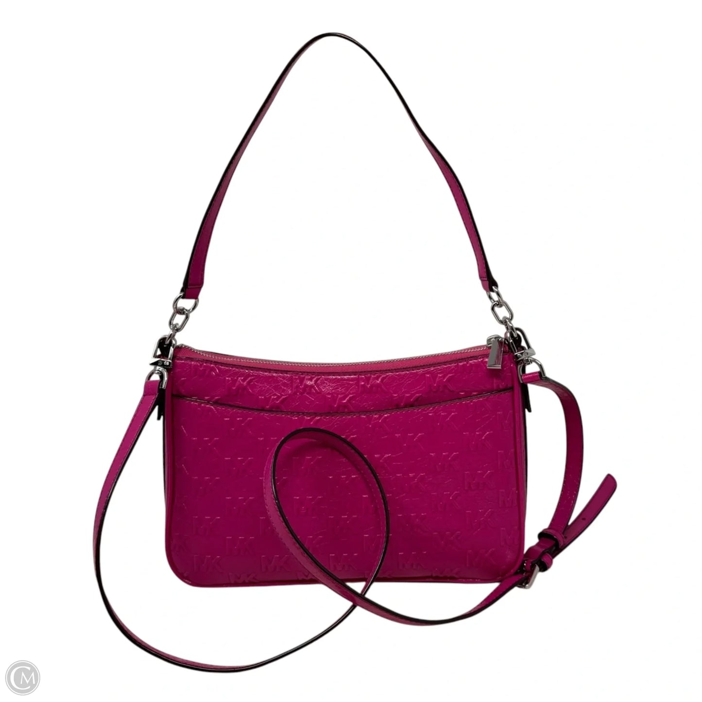 Jet Set Patent Debossed Handbag By Michael By Michael Kors, Size: Small