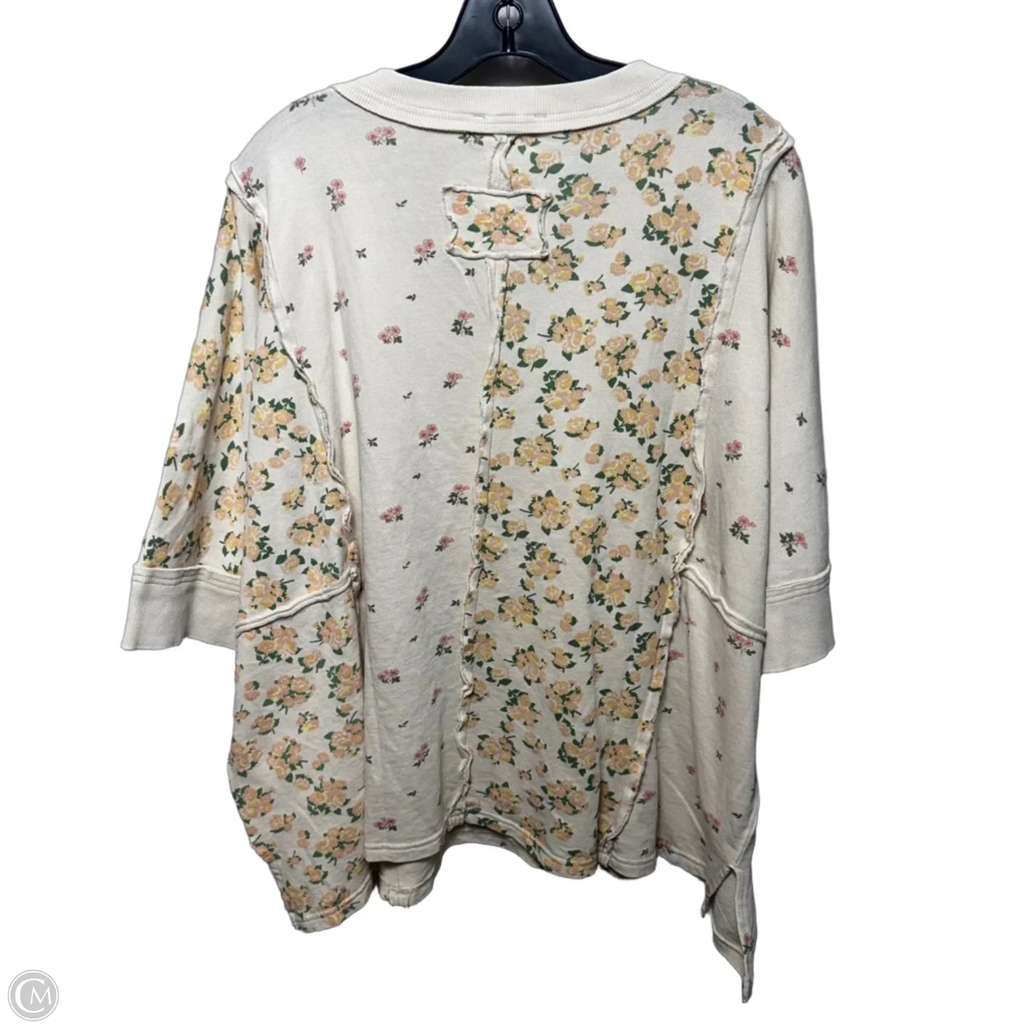 Top Short Sleeve By Easel In Floral Print, Size: M