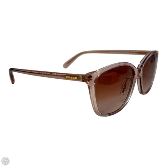 Transparent Square Frame Sunglasses Designer By Coach