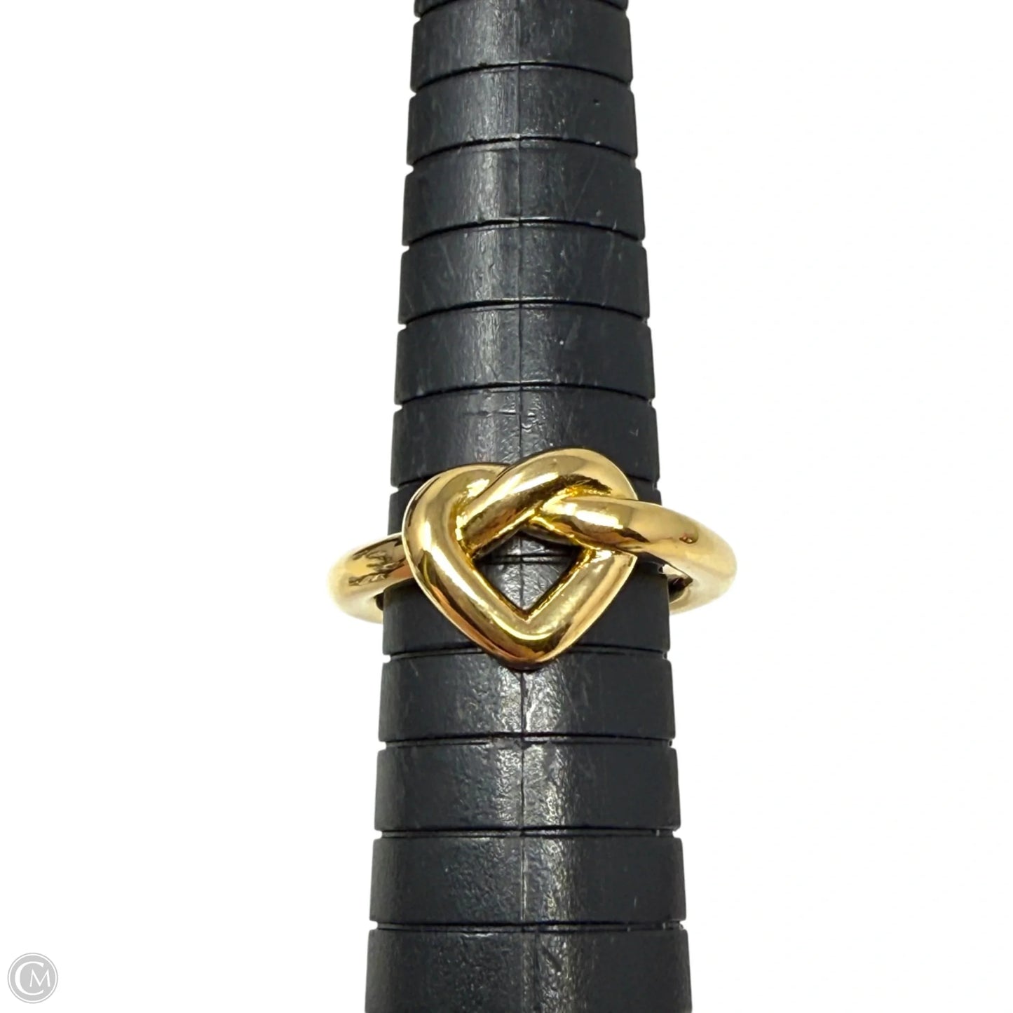 Bronze Love Knot Heart Ring  By Dyadema Italy