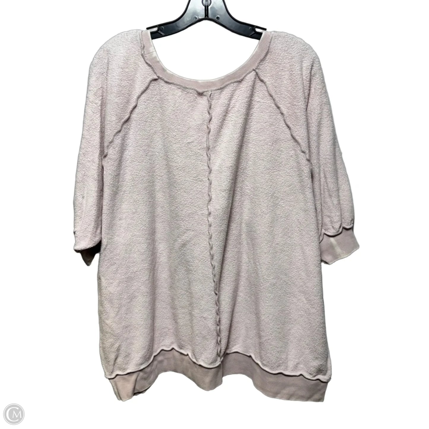 Sweatshirt Crewneck By Free People In Pink, Size: Xs