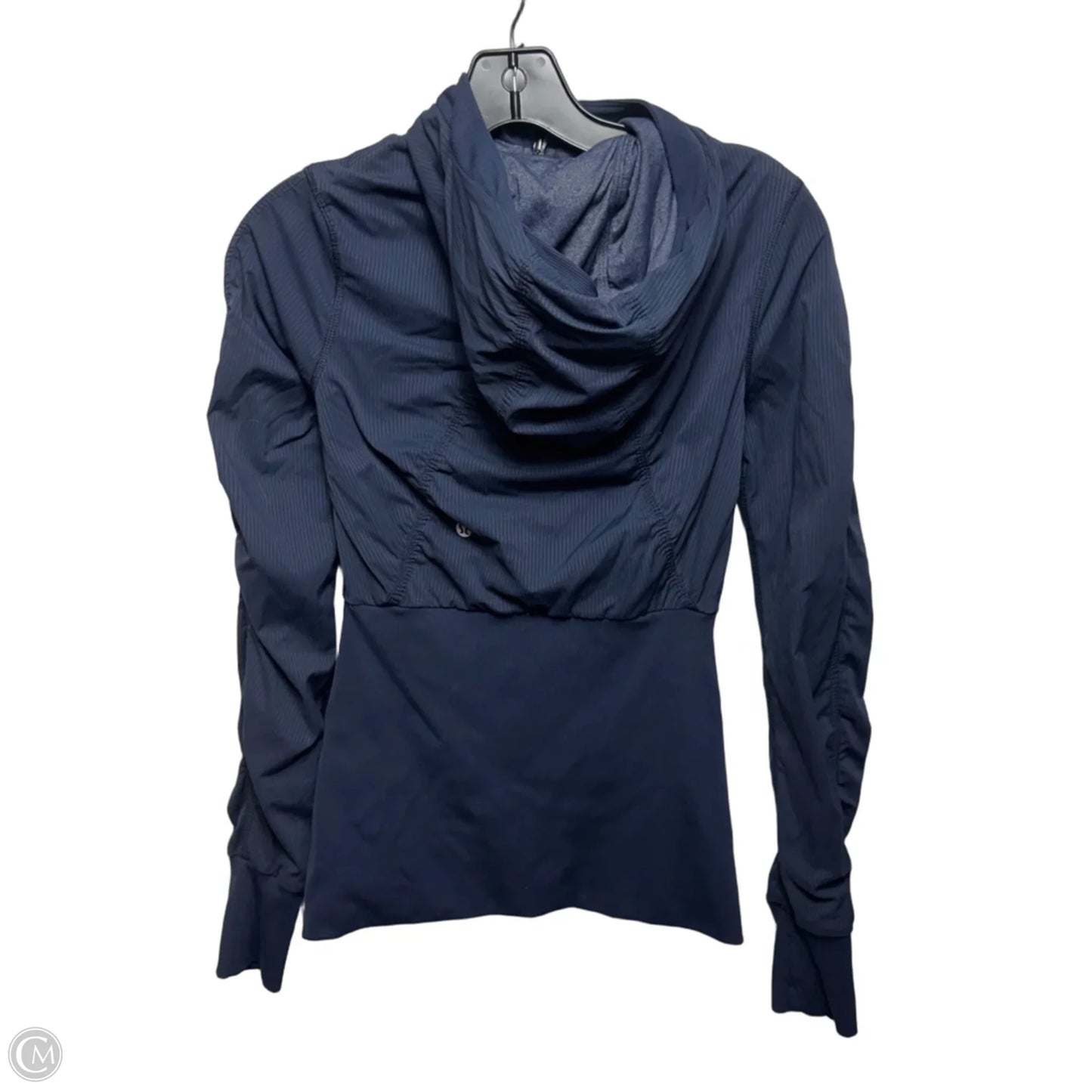 Athletic Jacket By Lululemon In Navy, Size: S ESTIMATED