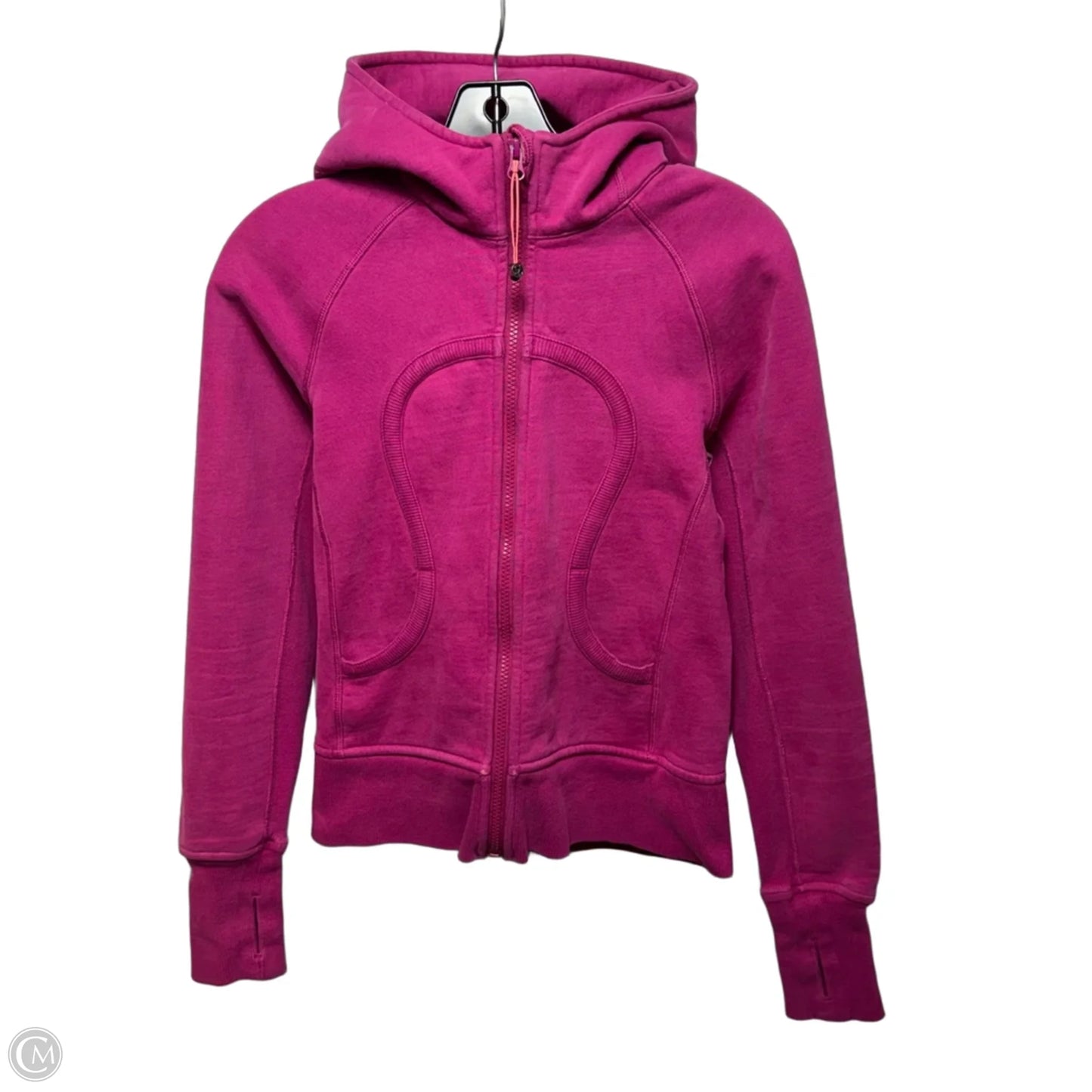 Sweatshirt Hoodie By Lululemon In Pink, Size: 4