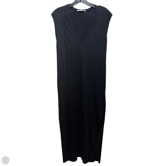 Dress Casual Maxi By Frame In Black, Size: L