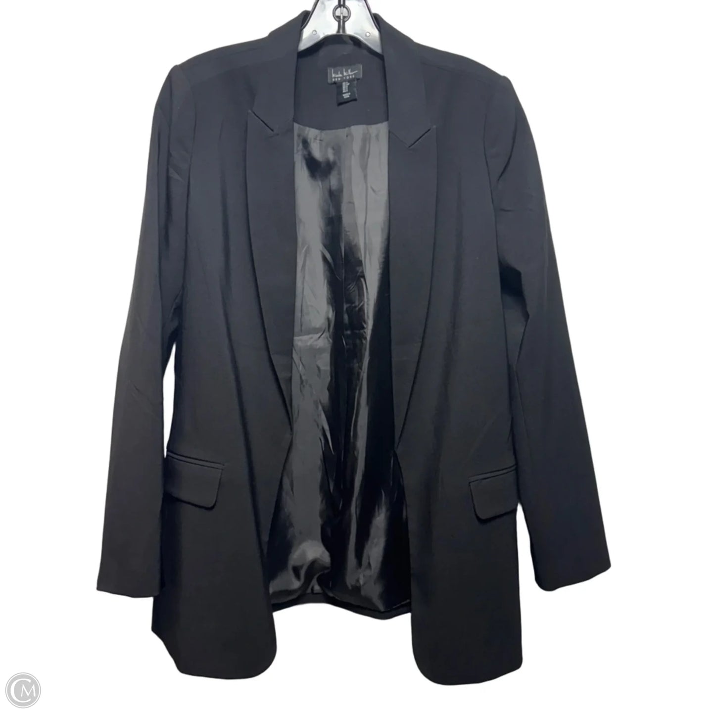 Blazer By Nicole By Nicole Miller In Black, Size: S