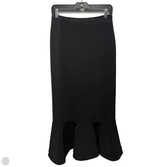 Peplum Skirt Maxi By Saloni In Black, Size: 6