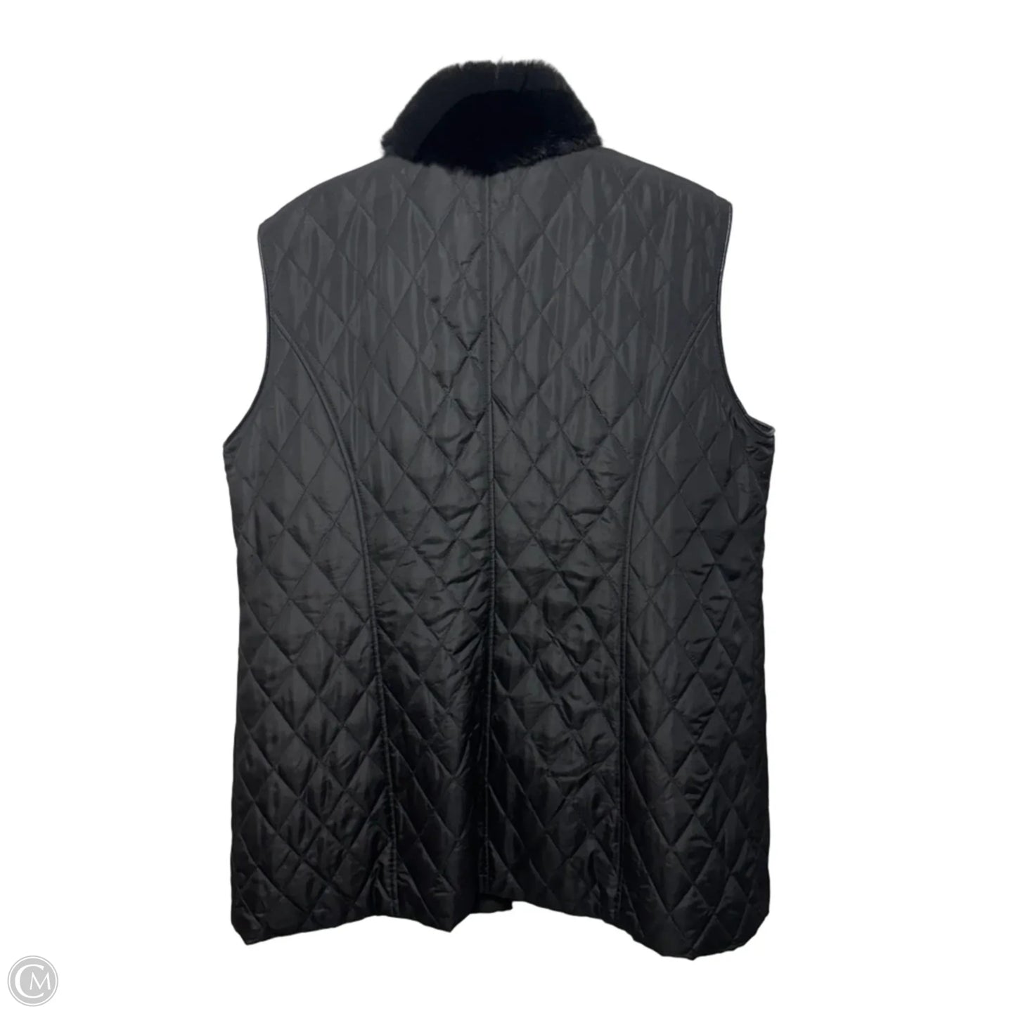 Vest Rabbit Fur By Rex Rabbit China In Black, Size: Xl