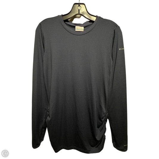 Athletic Top Long Sleeve Crewneck By Columbia In Blue, Size: Xs