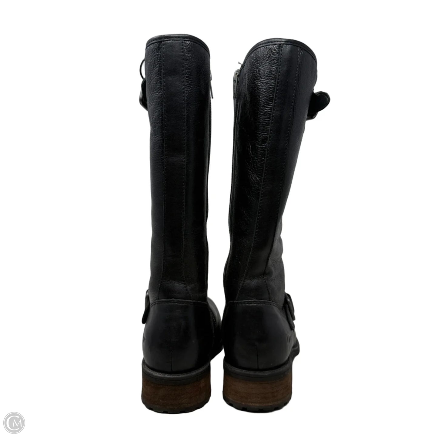 Chancery Boots Designer By Ugg In Black, Size: 7.5