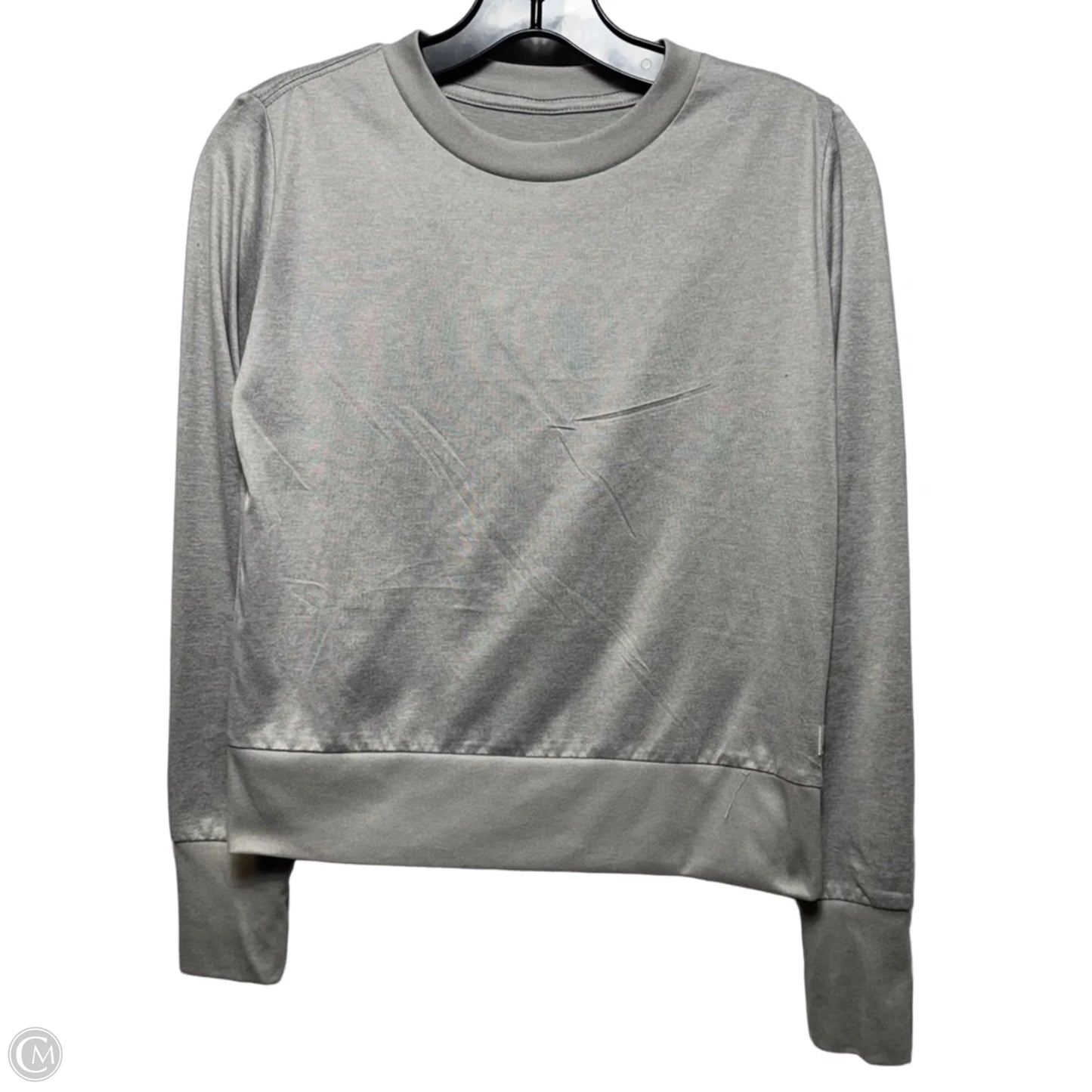 Athletic Top Long Sleeve Crewneck By Vuori In Grey, Size: Xs