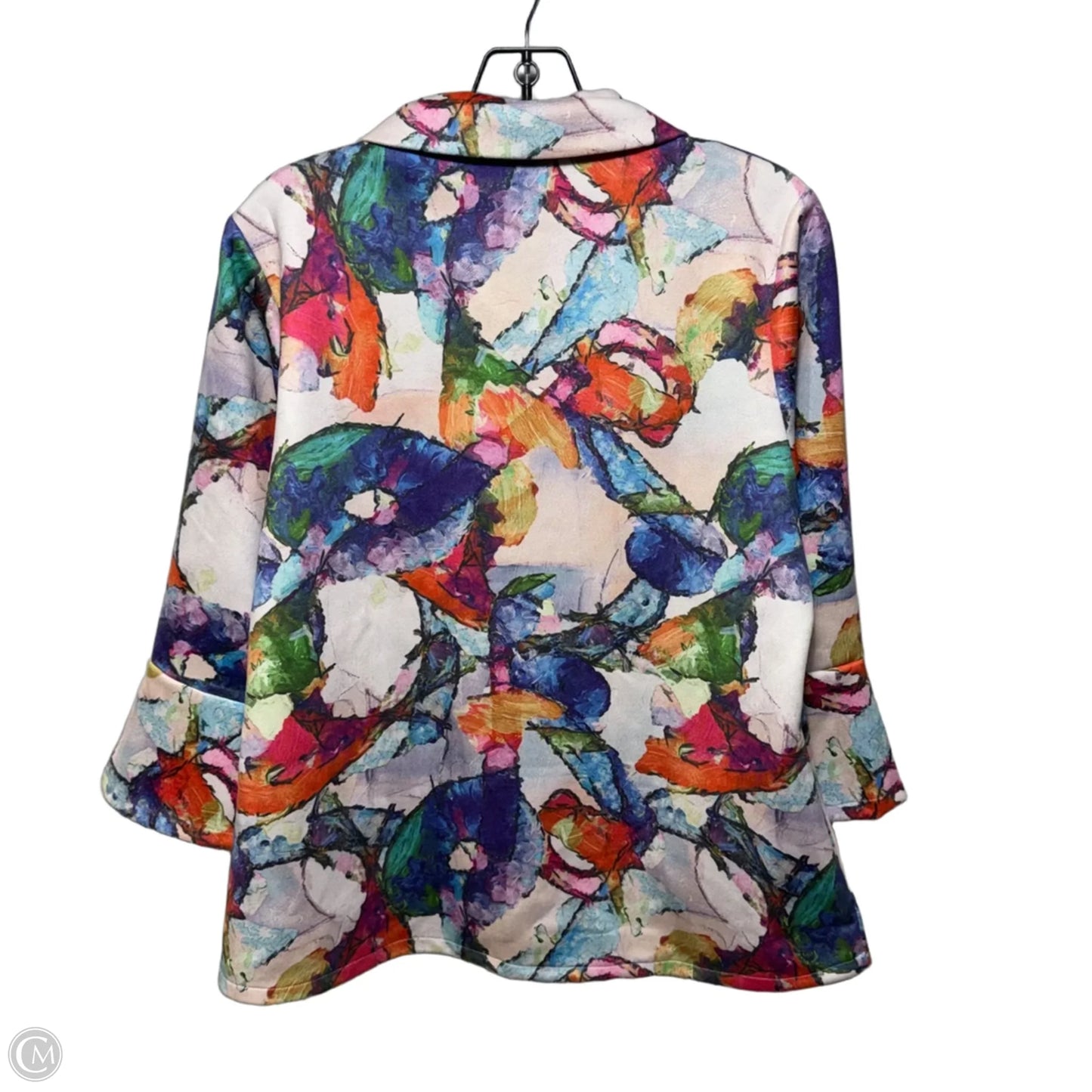 Blazer By weavz In Floral Print, Size: S