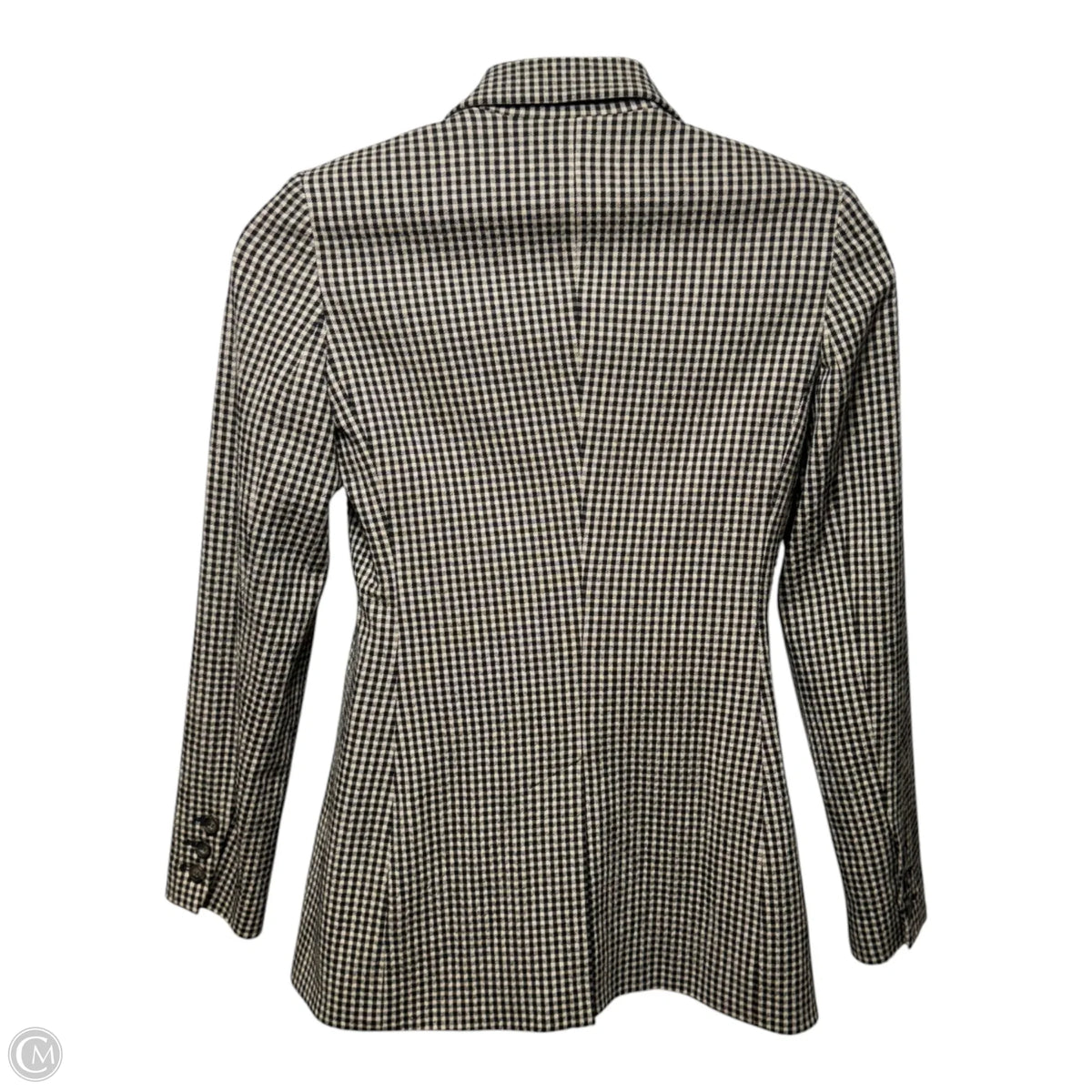 Blazer By Pearl In Checkered Pattern, Size: 8
