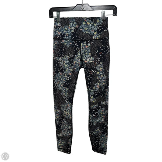 Athletic Leggings By Lululemon In Multi-colored, Size: 4