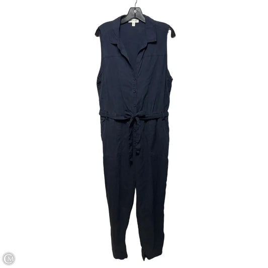 Jumpsuit By Cloth & Stone In Navy, Size: Xl