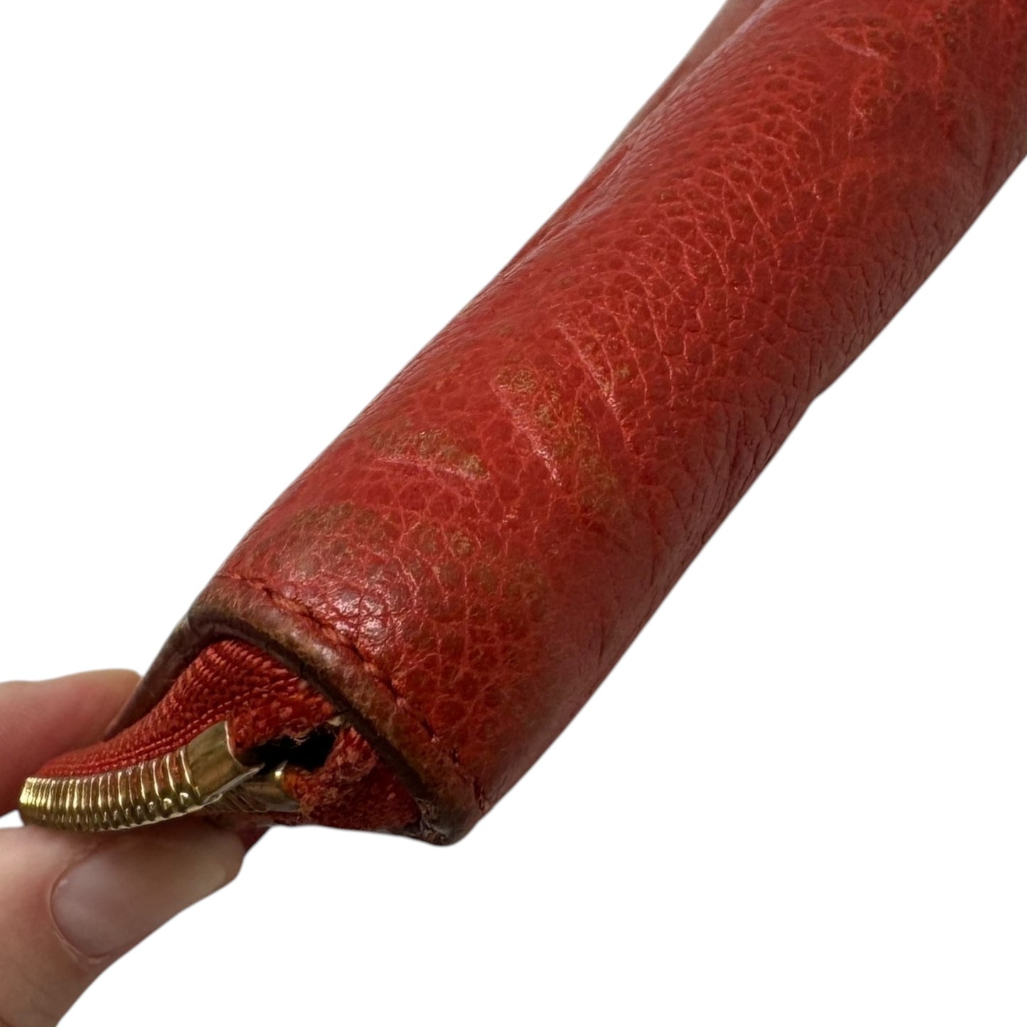 AS IS Monogram Empreinte Zippy Wallet Luxury Designer By Louis Vuitton, Size: Large