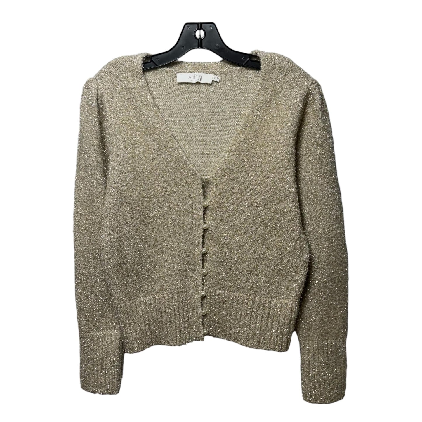 Sweater By Astr In Gold, Size: M