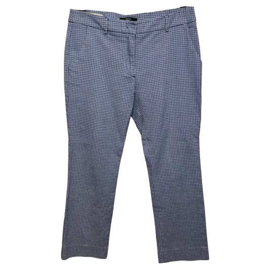 Pants Designer By Max Mara Weekend In Blue & White, Size: 6