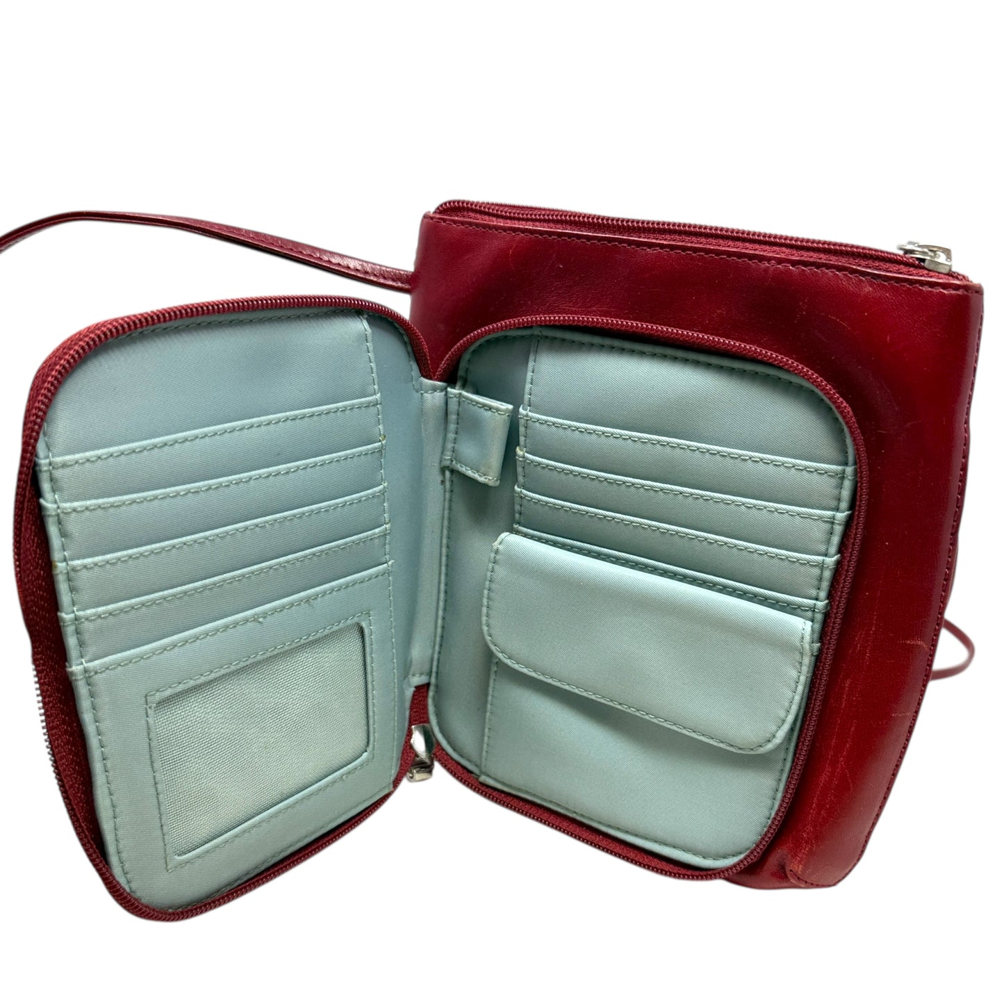 Vintage Sedona Crossbody Leather By Hobo Intl, Size: Small