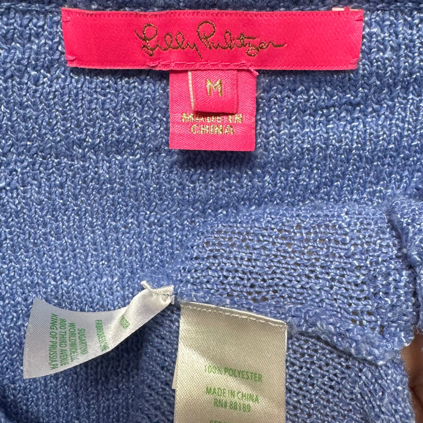 Jody Tassel Sweater Designer By Lilly Pulitzer In Blue, Size: M