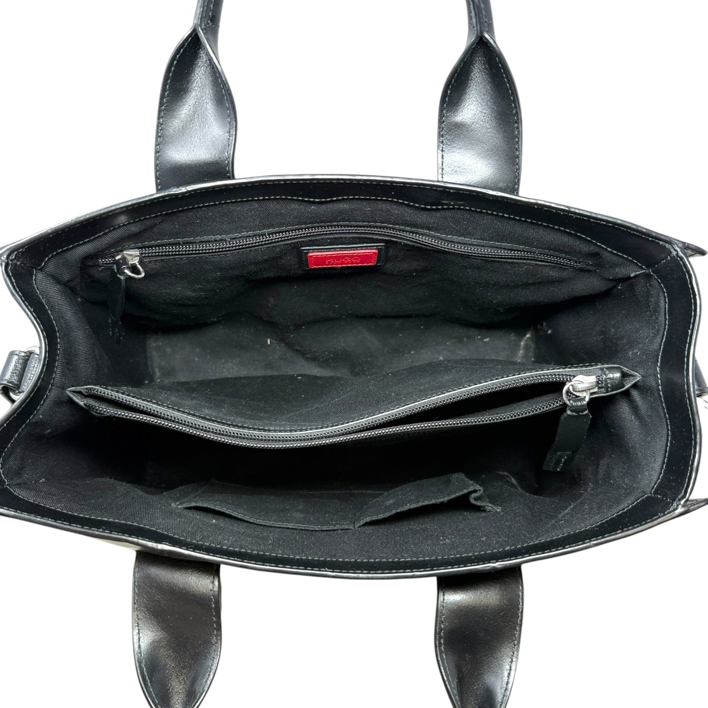 Valentine Leather Shopper Bag By Hugo Boss, Size: Medium