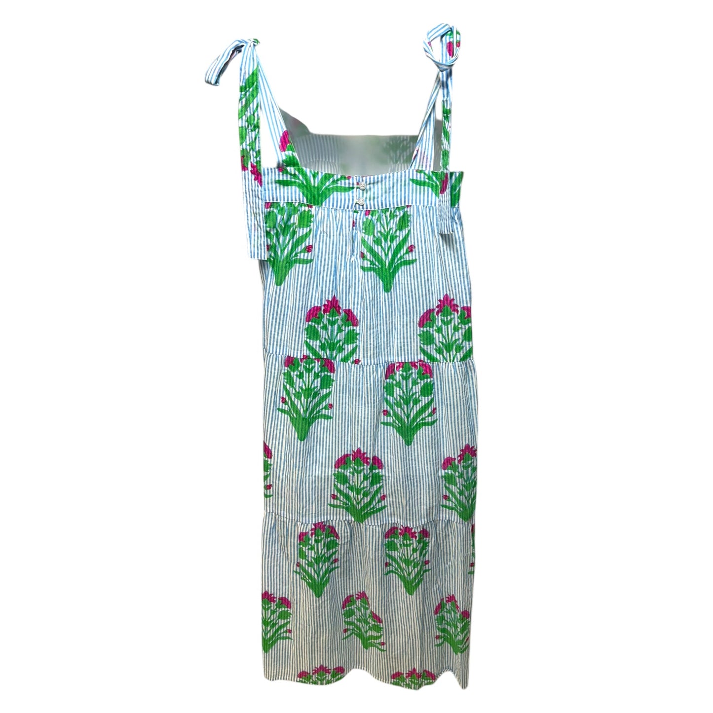 Winslow Dress By Block Prints X Anthropologie In Tropical Print, Size: S