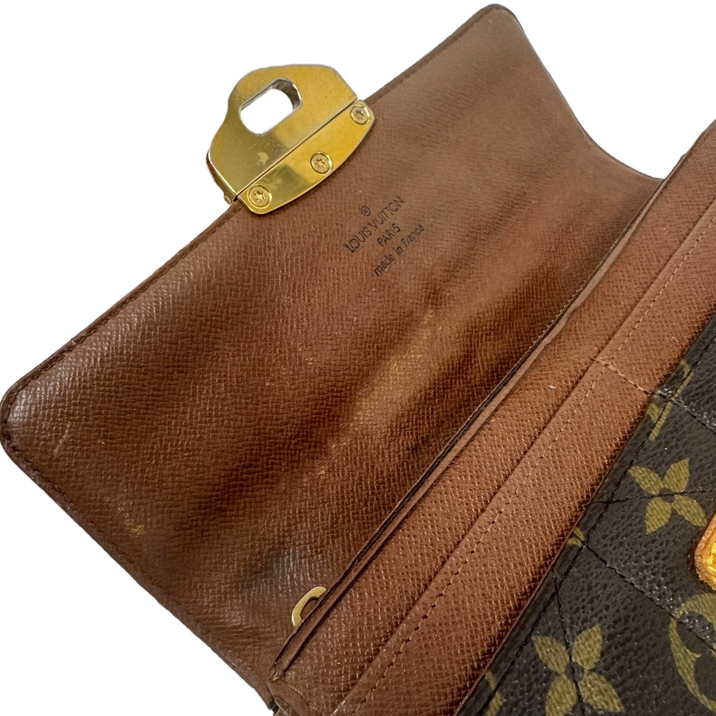 AS IS Etoile Sarah Quilted Wallet Luxury Designer By Louis Vuitton, Size: Large