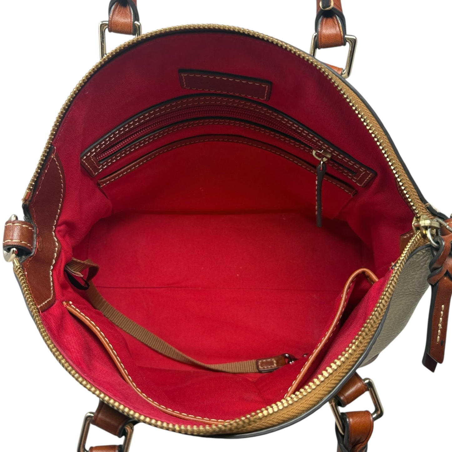 Pebble Grain Geena Satchel Designer By Dooney And Bourke, Size: Medium