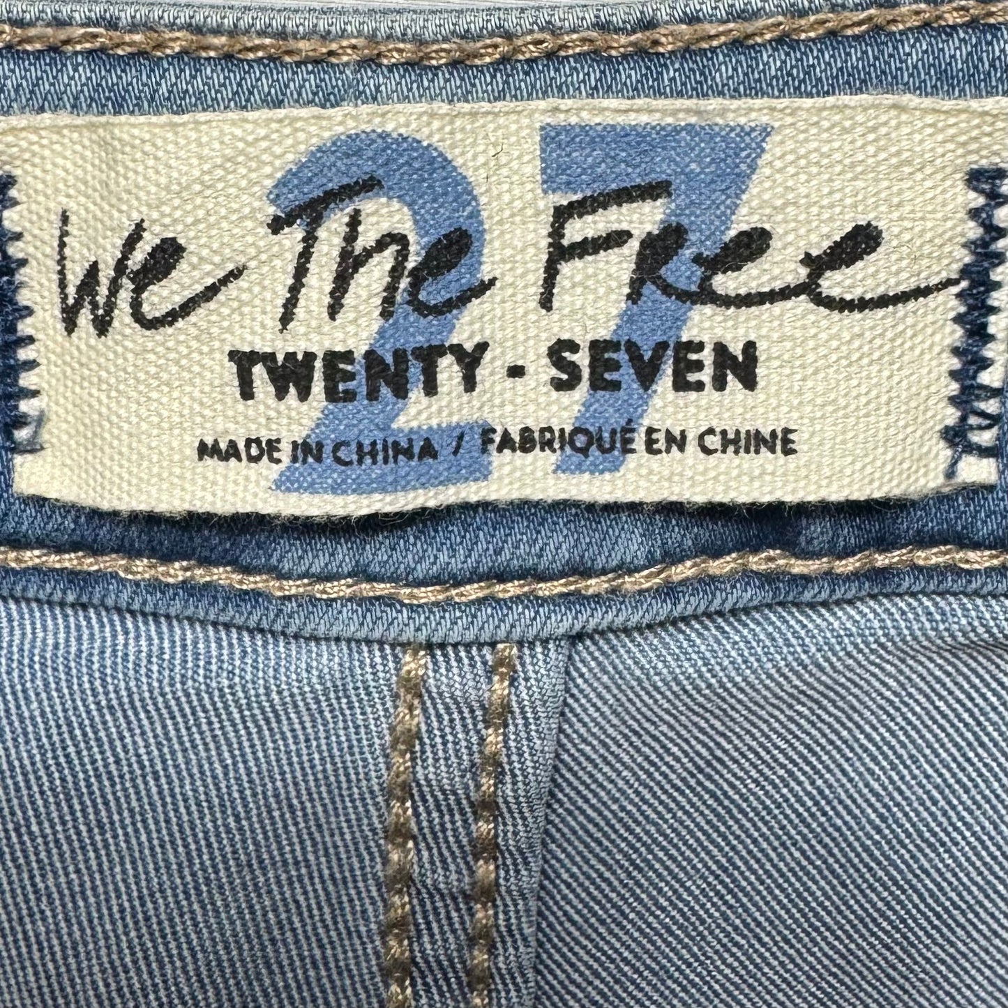 Jeans Flared By We The Free In Blue Denim, Size: 4/27
