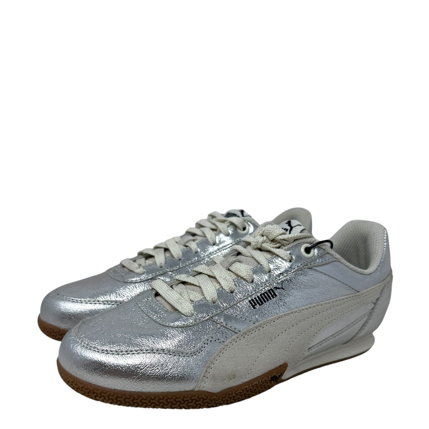 Shoes Athletic By Puma In Silver, Size: 7.5