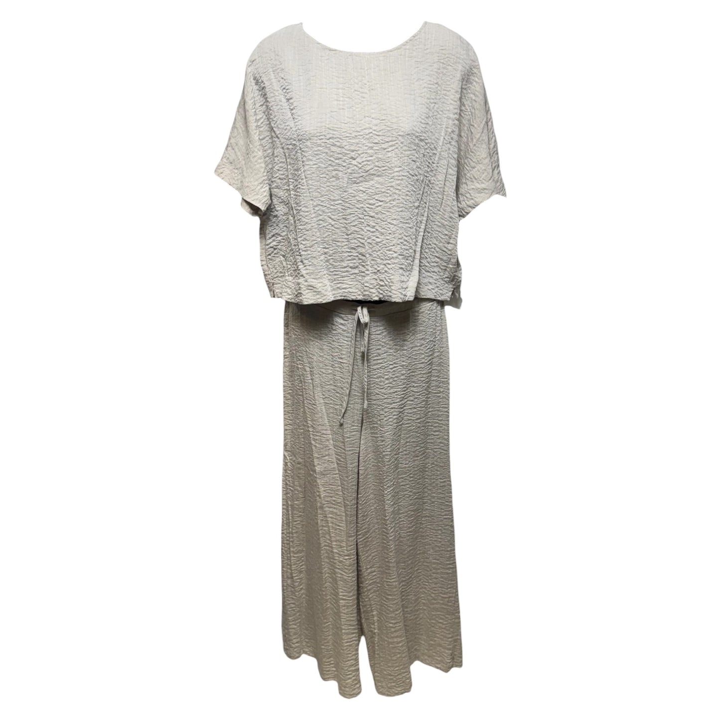 Lounge Set By Adrianna Papell In Cream, Size: S