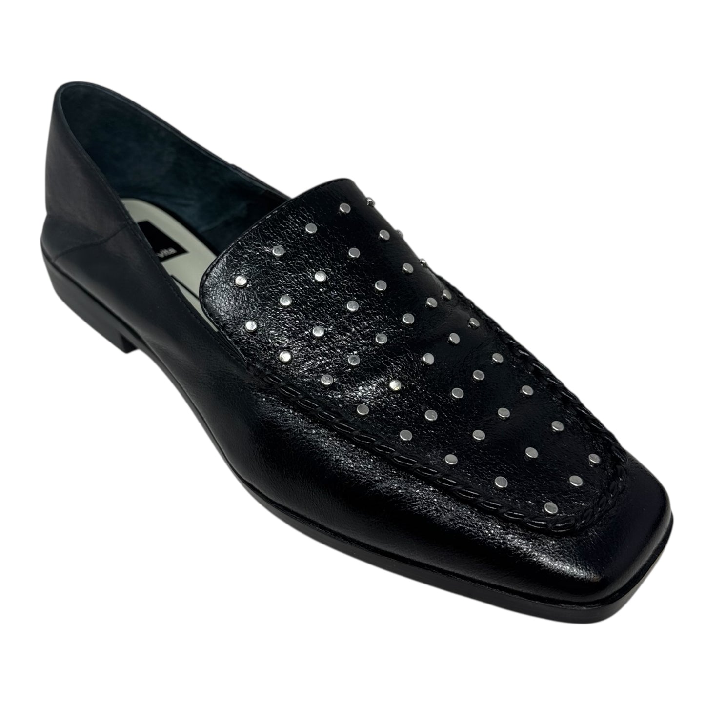 Studded Loafer Shoes Flats By Dolce Vita In Black, Size: 9